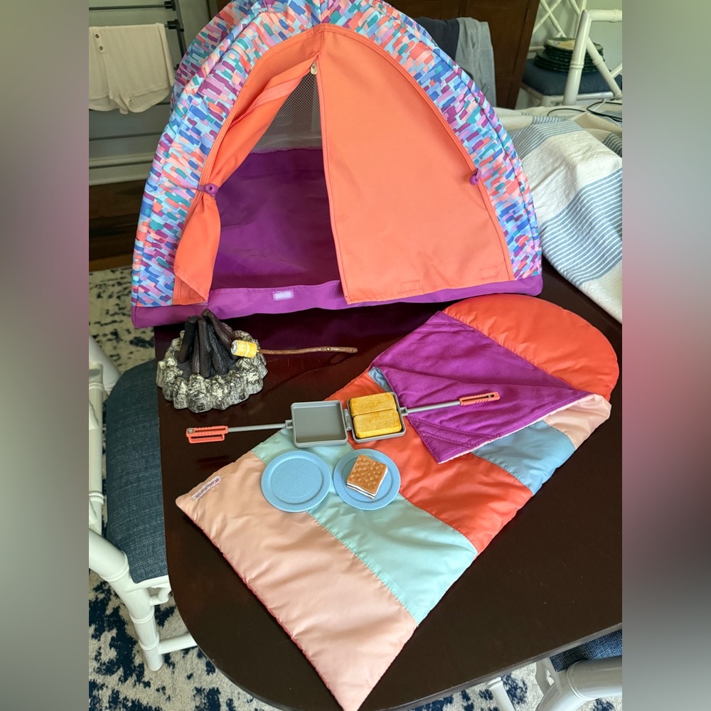 American Girl Doll Truly Me Camping Set